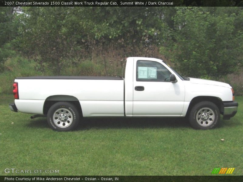  2007 Silverado 1500 Classic Work Truck Regular Cab Summit White