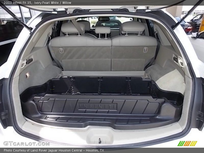 Ivory Pearl White / Willow 2003 Infiniti FX 35