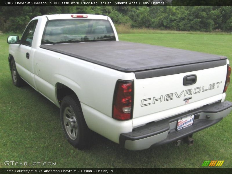 Summit White / Dark Charcoal 2007 Chevrolet Silverado 1500 Classic Work Truck Regular Cab