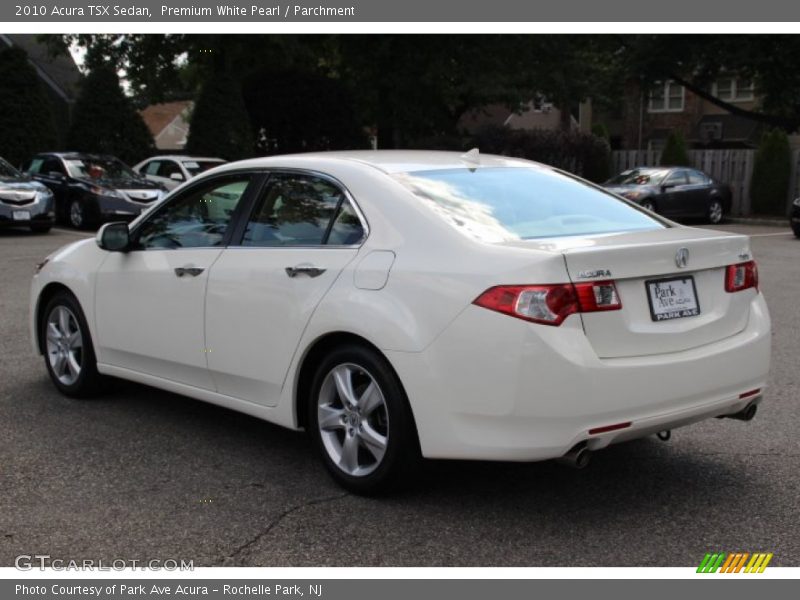 Premium White Pearl / Parchment 2010 Acura TSX Sedan