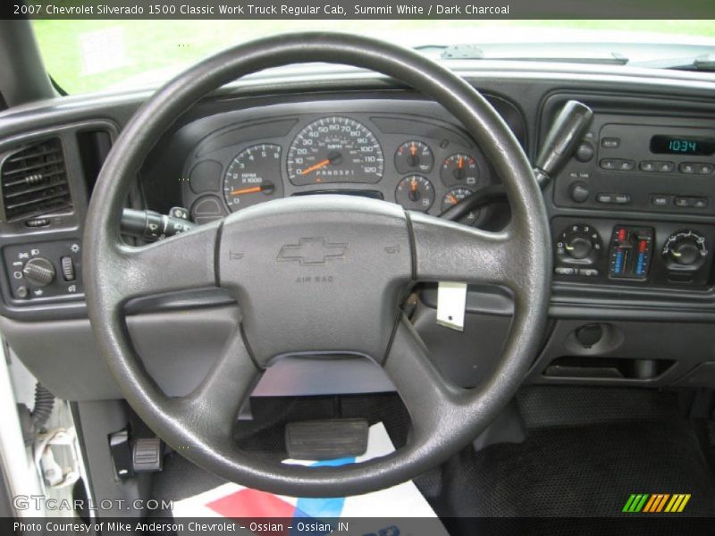 Summit White / Dark Charcoal 2007 Chevrolet Silverado 1500 Classic Work Truck Regular Cab