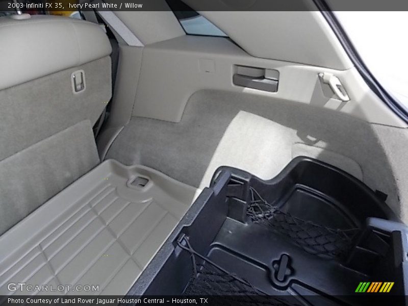 Ivory Pearl White / Willow 2003 Infiniti FX 35
