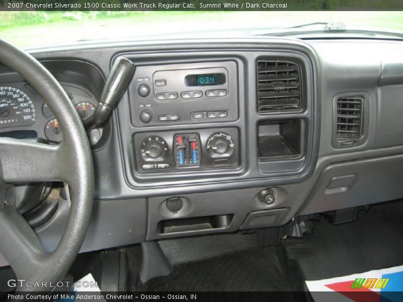 Summit White / Dark Charcoal 2007 Chevrolet Silverado 1500 Classic Work Truck Regular Cab