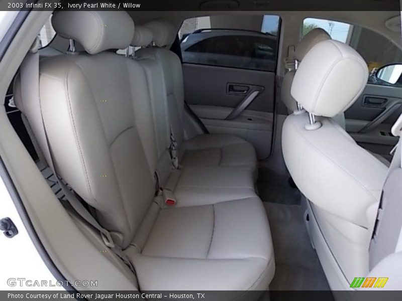 Ivory Pearl White / Willow 2003 Infiniti FX 35