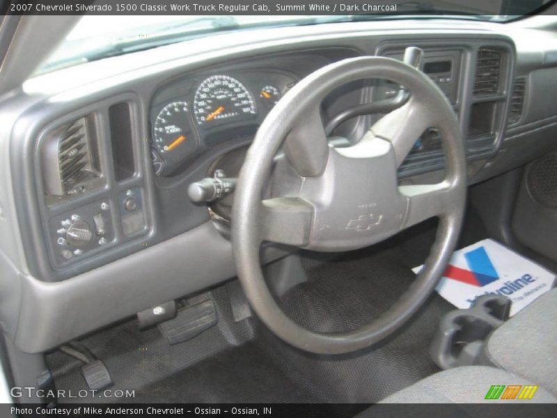 Summit White / Dark Charcoal 2007 Chevrolet Silverado 1500 Classic Work Truck Regular Cab