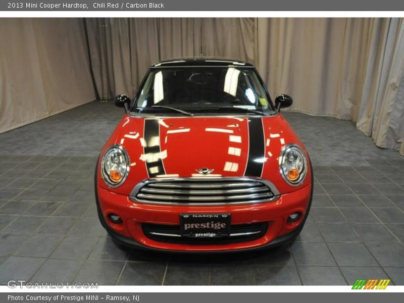 Chili Red / Carbon Black 2013 Mini Cooper Hardtop
