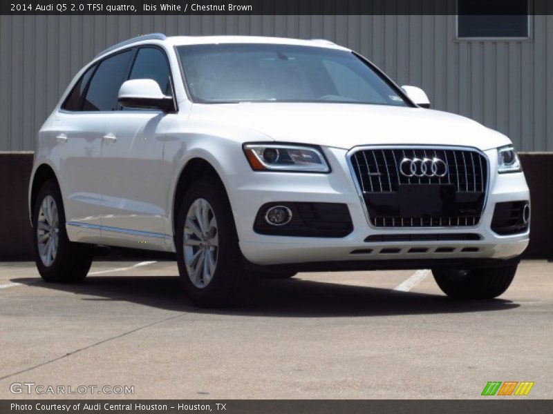 Ibis White / Chestnut Brown 2014 Audi Q5 2.0 TFSI quattro