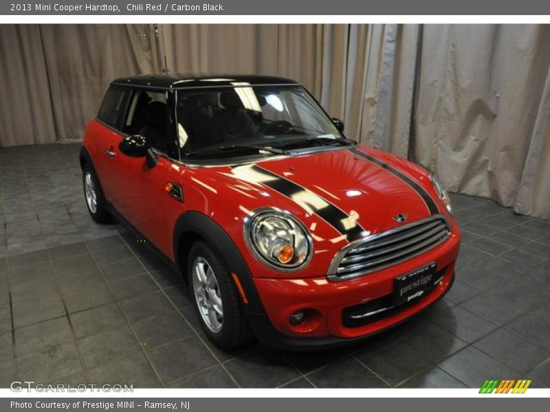 Chili Red / Carbon Black 2013 Mini Cooper Hardtop
