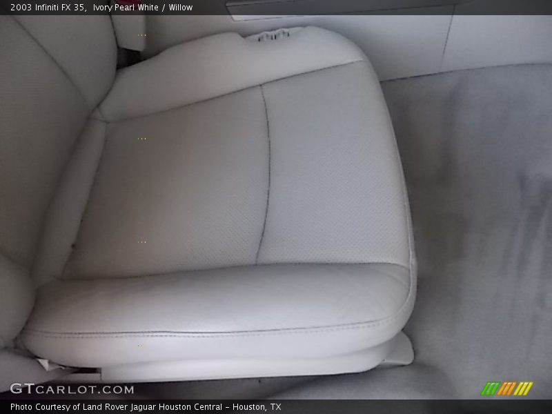 Ivory Pearl White / Willow 2003 Infiniti FX 35