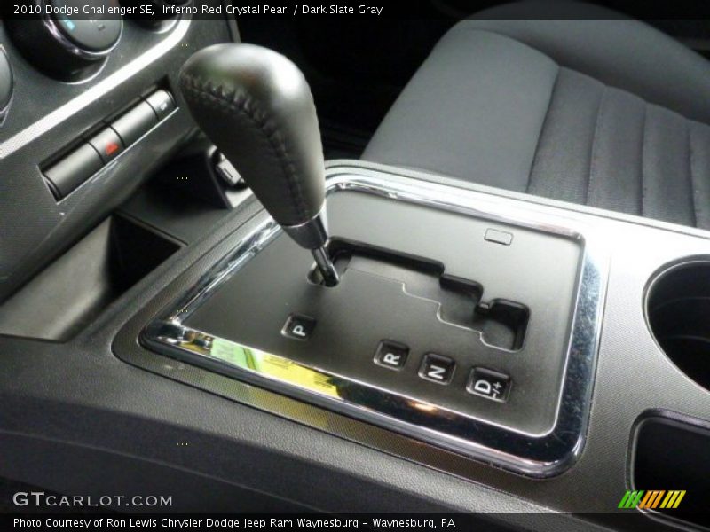 Inferno Red Crystal Pearl / Dark Slate Gray 2010 Dodge Challenger SE