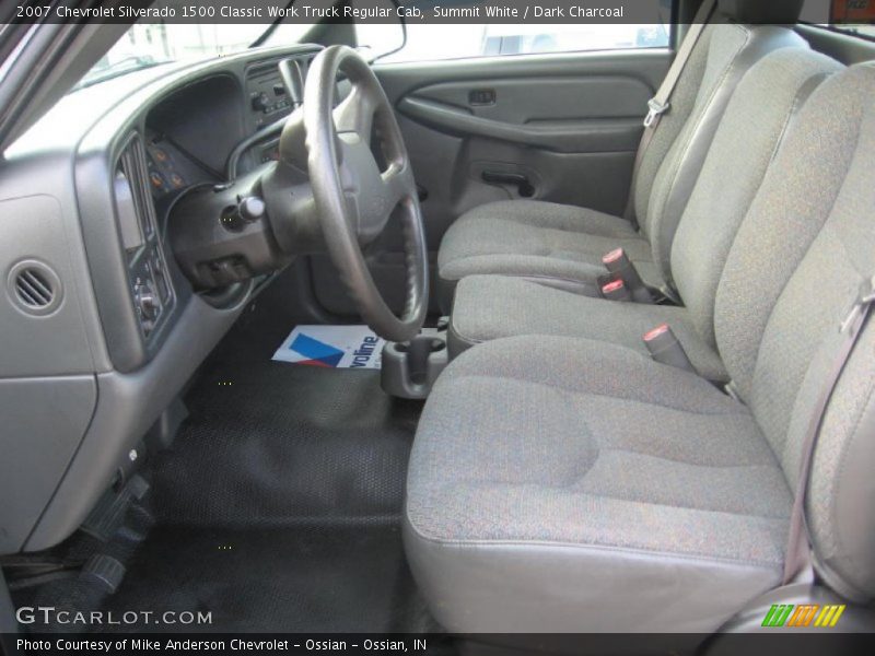 Summit White / Dark Charcoal 2007 Chevrolet Silverado 1500 Classic Work Truck Regular Cab