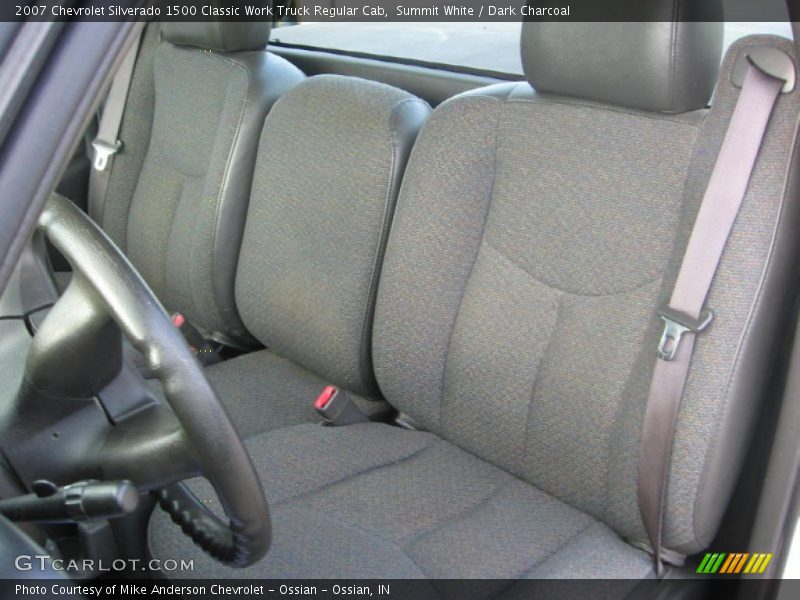 Summit White / Dark Charcoal 2007 Chevrolet Silverado 1500 Classic Work Truck Regular Cab