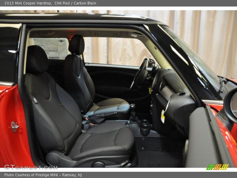 Chili Red / Carbon Black 2013 Mini Cooper Hardtop
