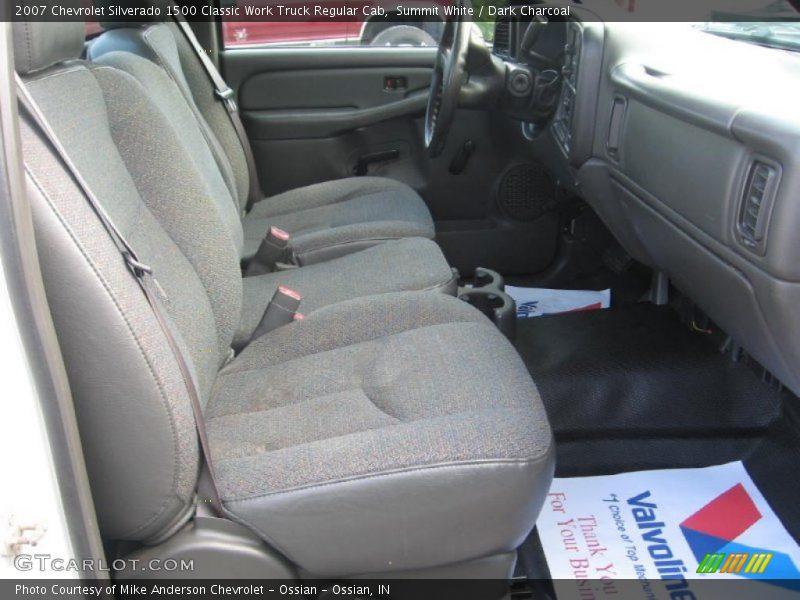Summit White / Dark Charcoal 2007 Chevrolet Silverado 1500 Classic Work Truck Regular Cab