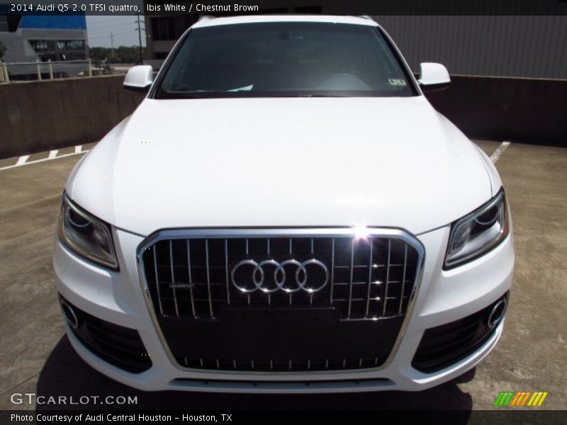 Ibis White / Chestnut Brown 2014 Audi Q5 2.0 TFSI quattro