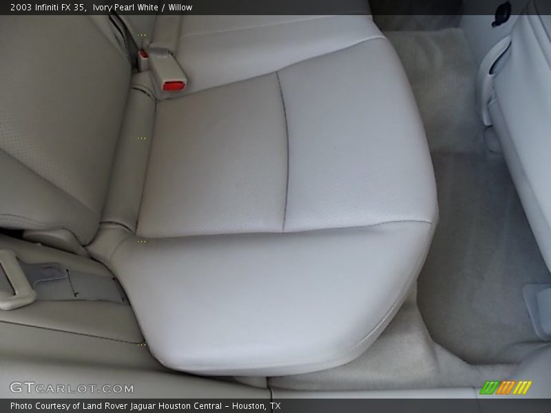 Ivory Pearl White / Willow 2003 Infiniti FX 35