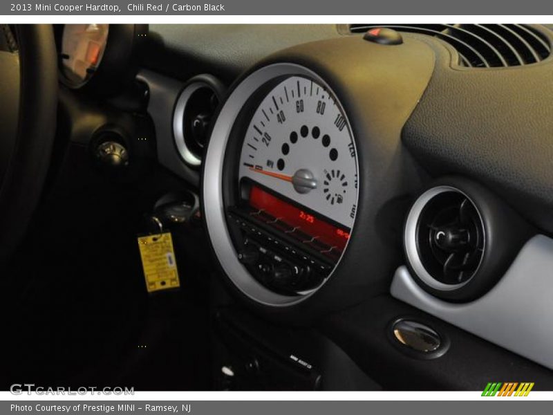 Chili Red / Carbon Black 2013 Mini Cooper Hardtop