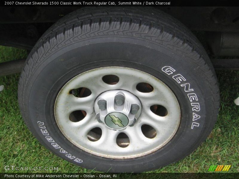 Summit White / Dark Charcoal 2007 Chevrolet Silverado 1500 Classic Work Truck Regular Cab
