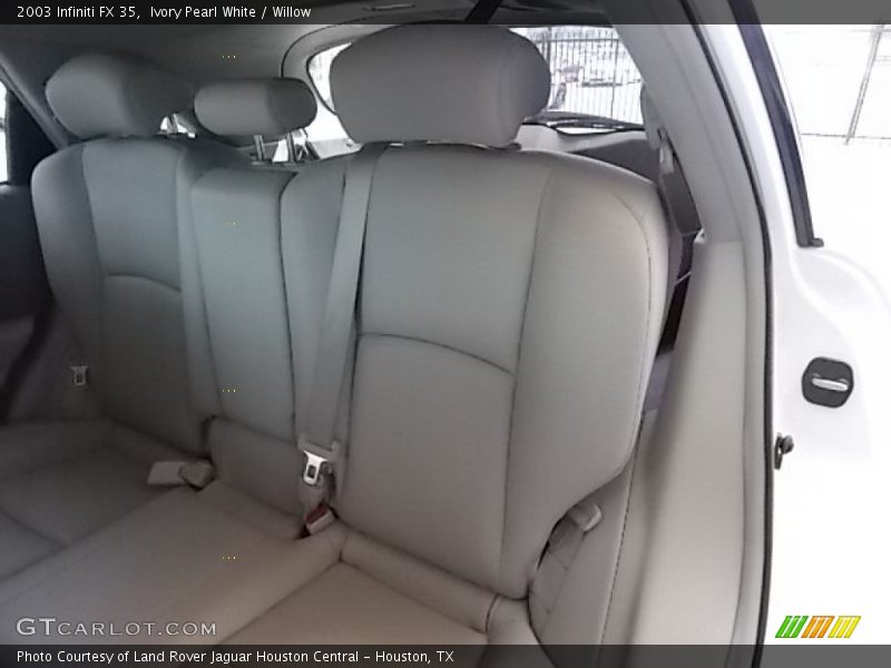 Ivory Pearl White / Willow 2003 Infiniti FX 35