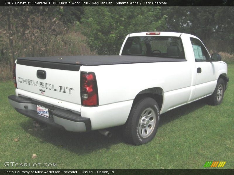 Summit White / Dark Charcoal 2007 Chevrolet Silverado 1500 Classic Work Truck Regular Cab