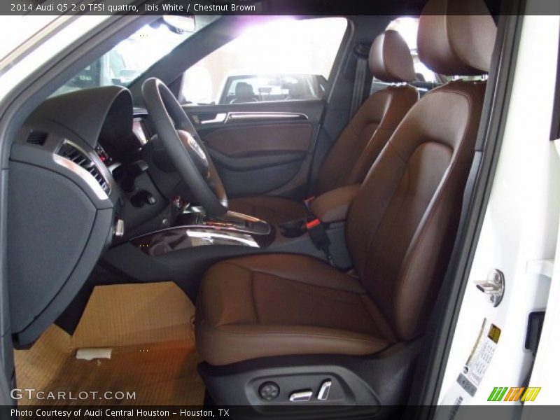 Ibis White / Chestnut Brown 2014 Audi Q5 2.0 TFSI quattro