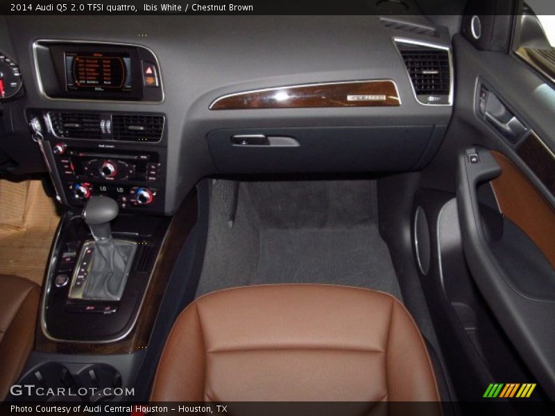 Ibis White / Chestnut Brown 2014 Audi Q5 2.0 TFSI quattro