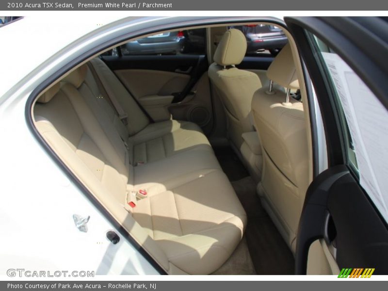 Premium White Pearl / Parchment 2010 Acura TSX Sedan