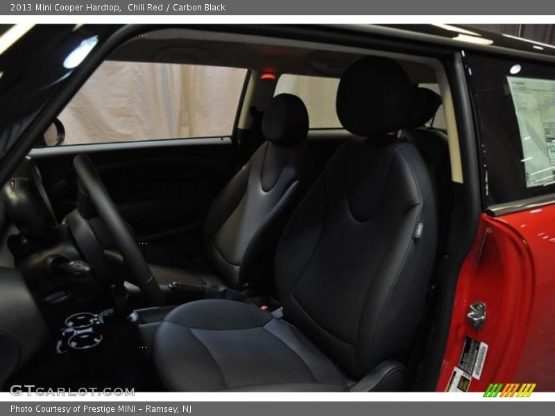 Chili Red / Carbon Black 2013 Mini Cooper Hardtop
