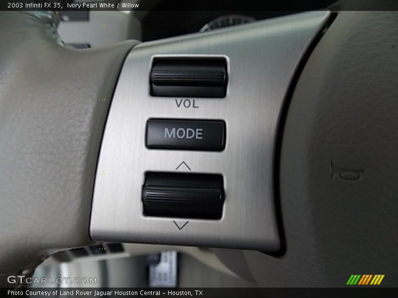 Ivory Pearl White / Willow 2003 Infiniti FX 35