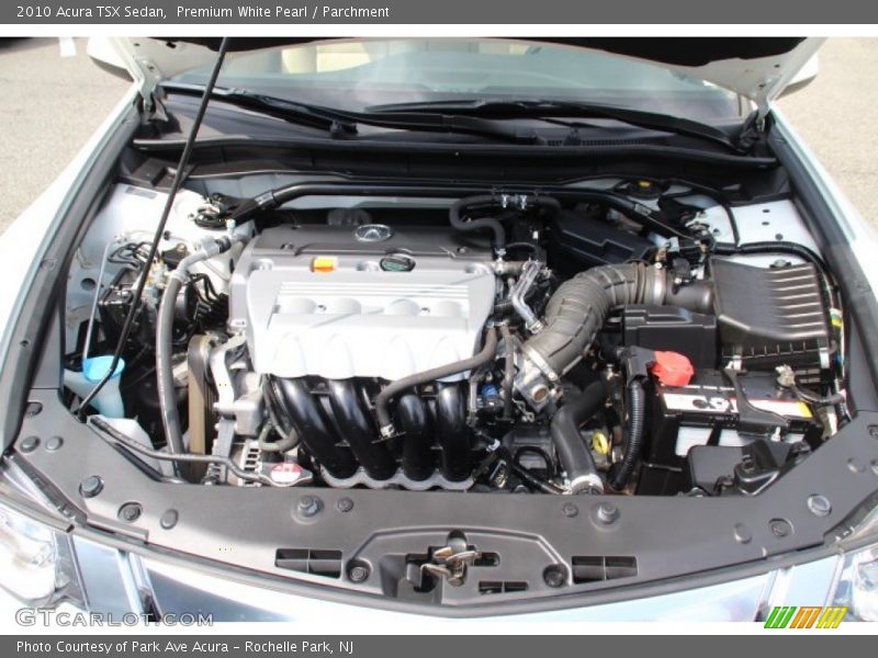 Premium White Pearl / Parchment 2010 Acura TSX Sedan