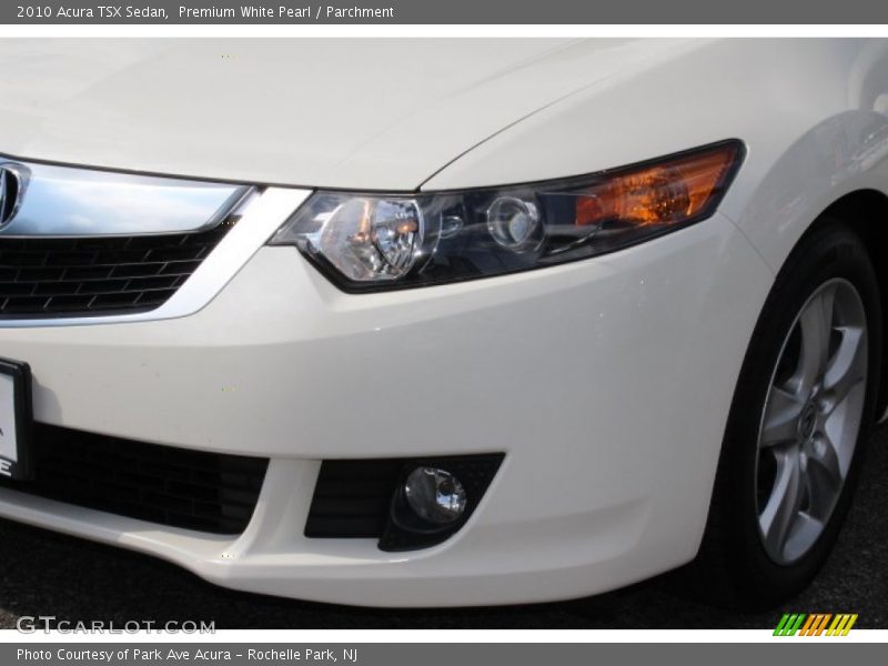 Premium White Pearl / Parchment 2010 Acura TSX Sedan