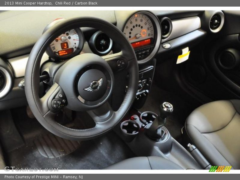 Chili Red / Carbon Black 2013 Mini Cooper Hardtop