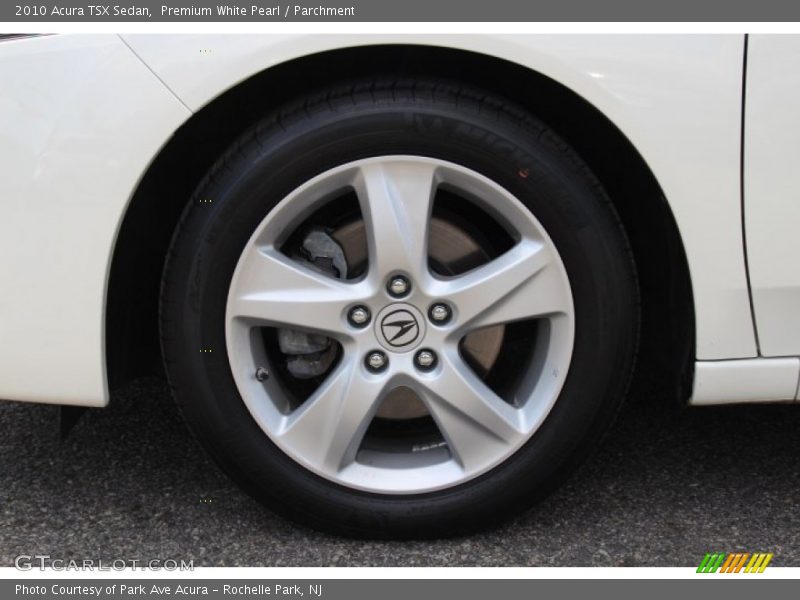 Premium White Pearl / Parchment 2010 Acura TSX Sedan
