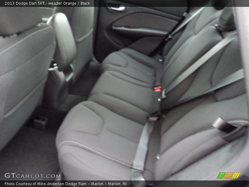 Header Orange / Black 2013 Dodge Dart SXT