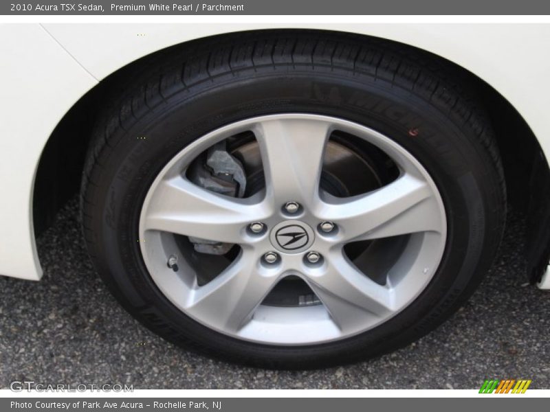 Premium White Pearl / Parchment 2010 Acura TSX Sedan