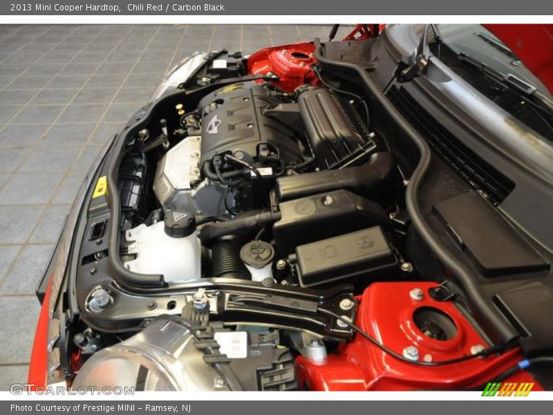 Chili Red / Carbon Black 2013 Mini Cooper Hardtop