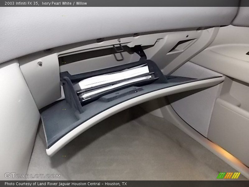 Ivory Pearl White / Willow 2003 Infiniti FX 35
