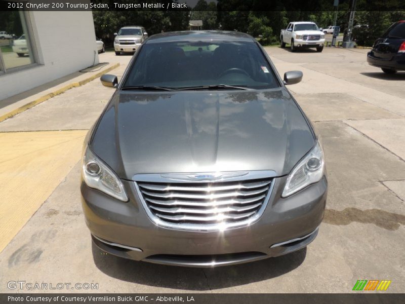 Tungsten Metallic / Black 2012 Chrysler 200 Touring Sedan