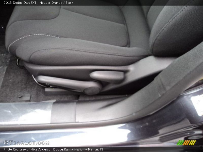 Header Orange / Black 2013 Dodge Dart SXT