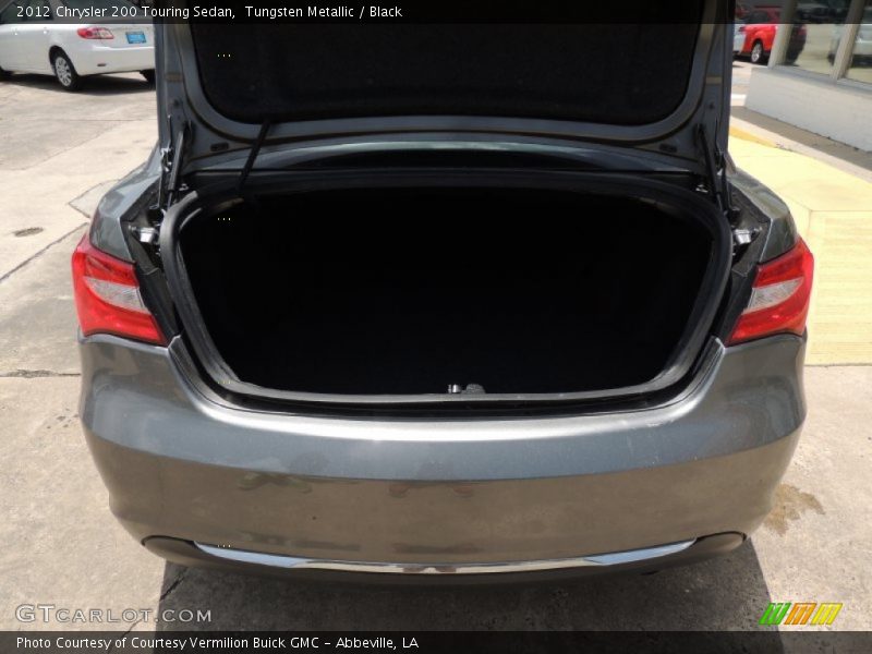 Tungsten Metallic / Black 2012 Chrysler 200 Touring Sedan