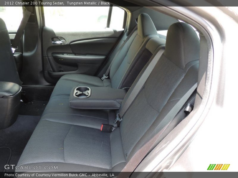 Tungsten Metallic / Black 2012 Chrysler 200 Touring Sedan