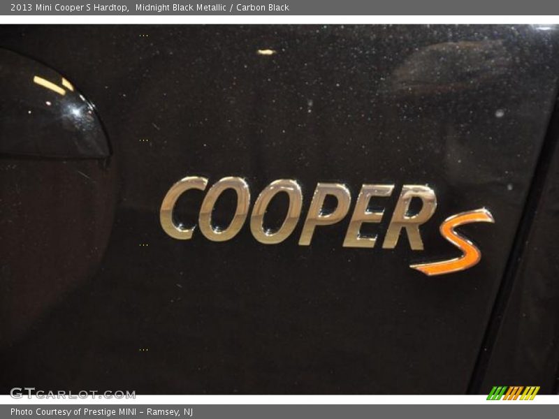 Midnight Black Metallic / Carbon Black 2013 Mini Cooper S Hardtop