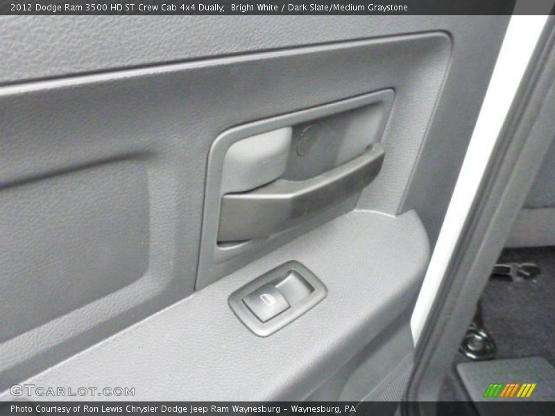 Bright White / Dark Slate/Medium Graystone 2012 Dodge Ram 3500 HD ST Crew Cab 4x4 Dually