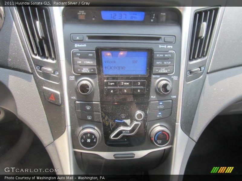 Radiant Silver / Gray 2011 Hyundai Sonata GLS