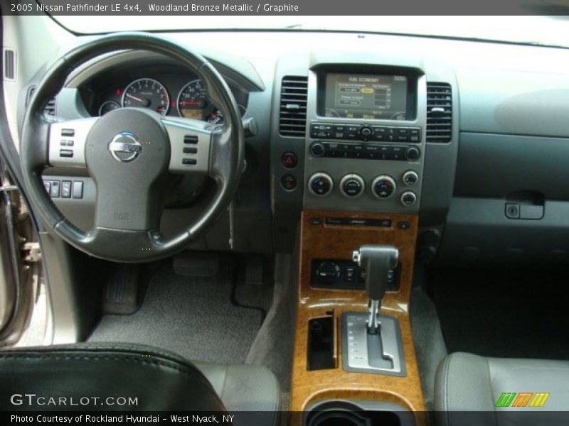 Woodland Bronze Metallic / Graphite 2005 Nissan Pathfinder LE 4x4