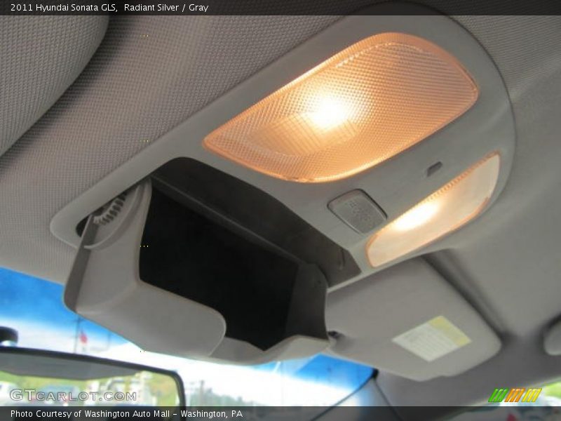 Radiant Silver / Gray 2011 Hyundai Sonata GLS