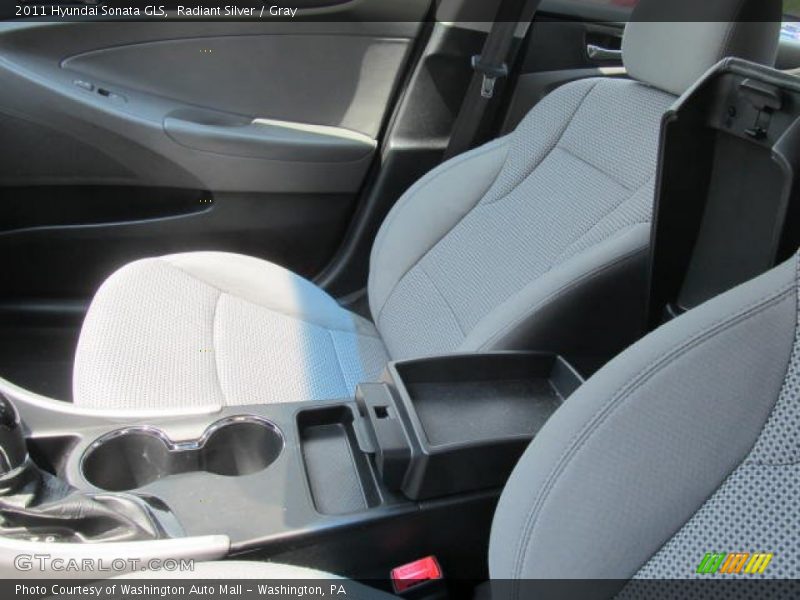 Radiant Silver / Gray 2011 Hyundai Sonata GLS