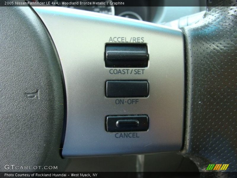 Woodland Bronze Metallic / Graphite 2005 Nissan Pathfinder LE 4x4