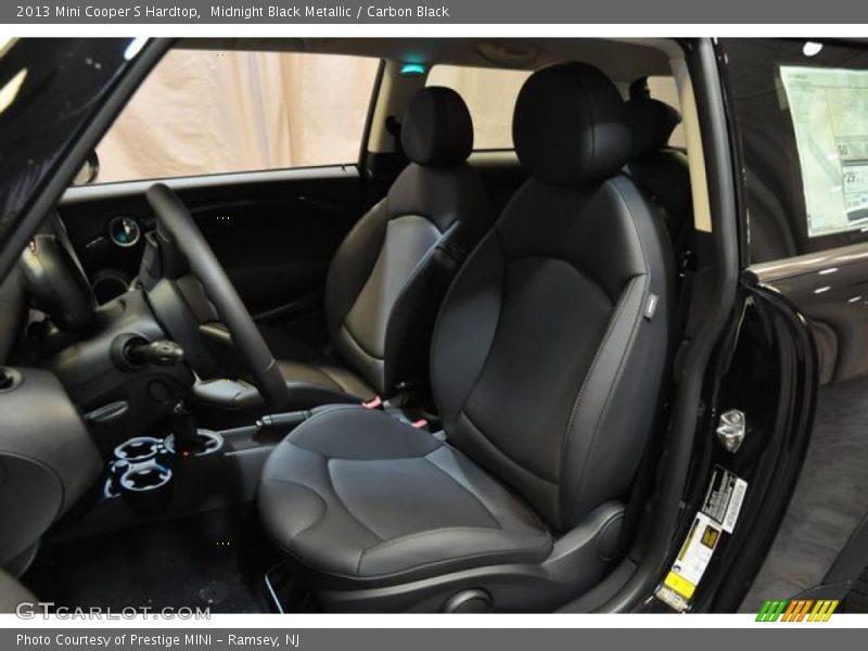 Midnight Black Metallic / Carbon Black 2013 Mini Cooper S Hardtop