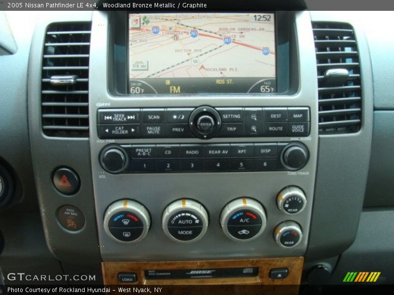 Woodland Bronze Metallic / Graphite 2005 Nissan Pathfinder LE 4x4